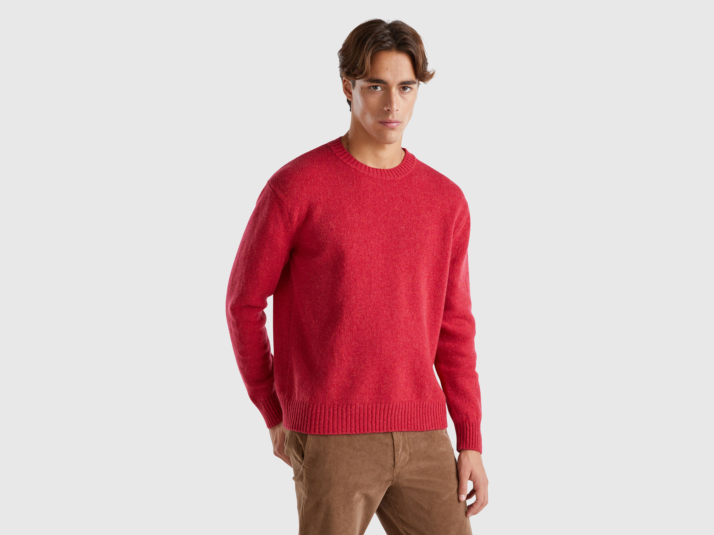 Shetland Wool Iconic Knitwear Men 2024 Benetton