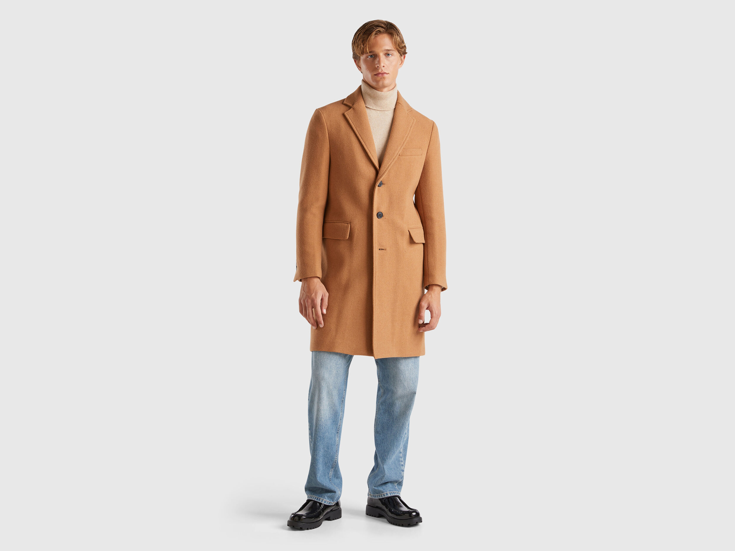Men s Long Coats New Collection 2024 Benetton