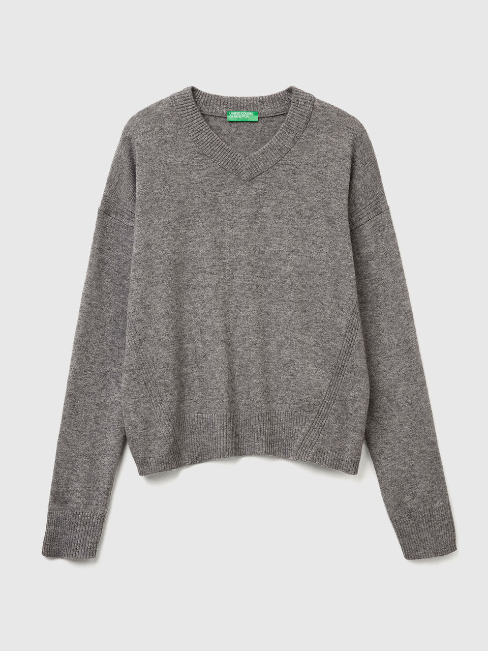 V NECK SWEATER L/S Women image number 1