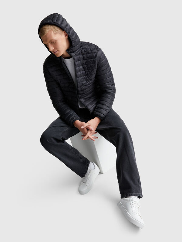 Regular fit puffer jacket  Men