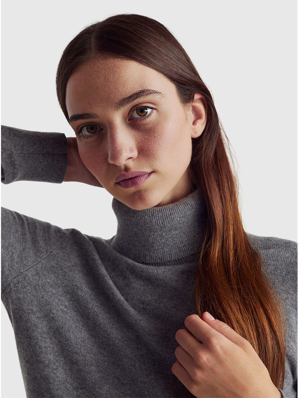 TURTLE NECK SWEATER Women image number null