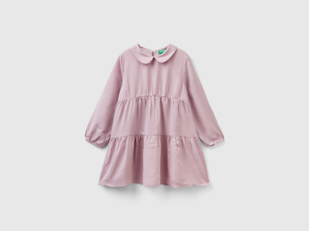 Kid Girls Dresses and Dungarees Collection 2023 Benetton