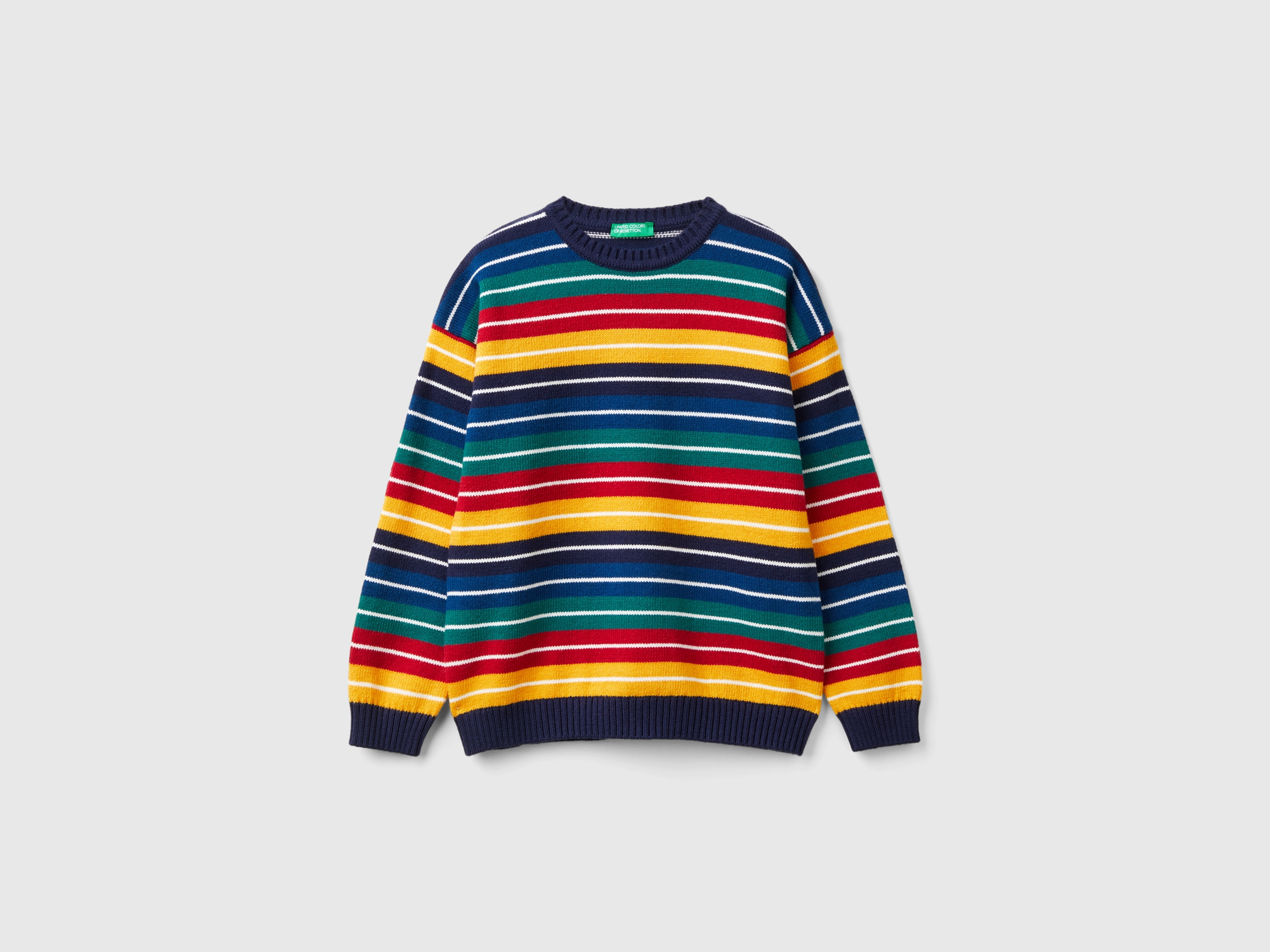Junior Boys Sweaters and Knitwear New Collection 2024 Benetton