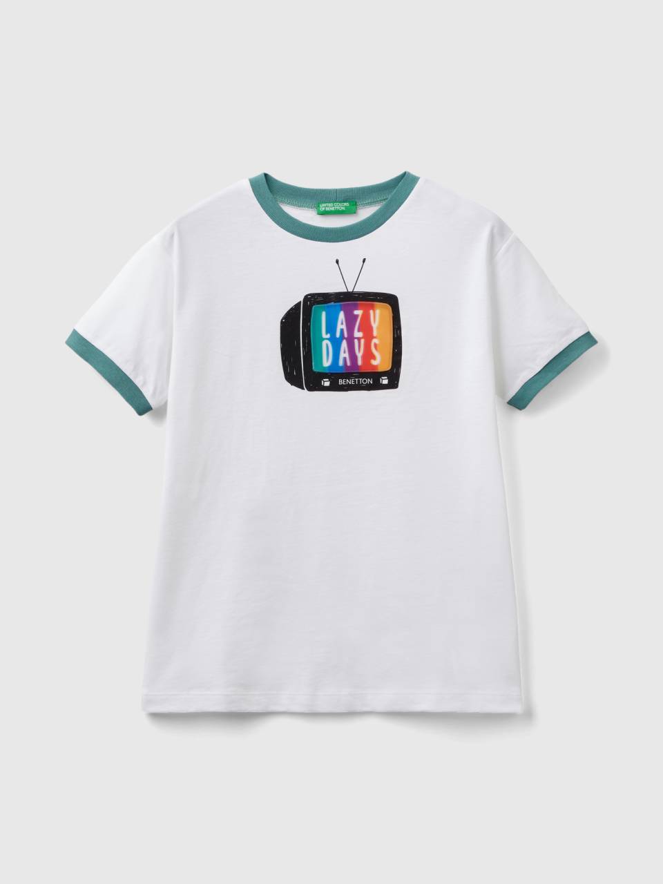 T shirt benetton bambino discount
